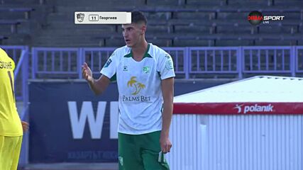 Етър - Берое 1:2 /първо полувреме/