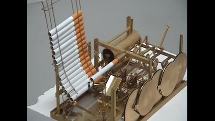 Smoking machine. Машина която пуши цигари