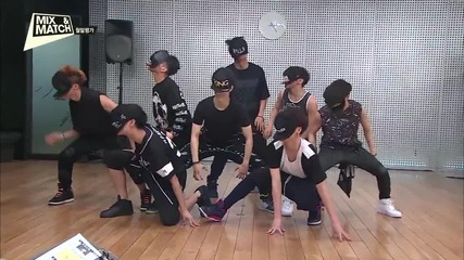 Ikon / Team B - Mental Breakdown dance performance ( Mix & Match епизод 2 )