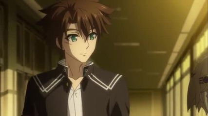 Shinmai Maou no Testament Burst епизод 1 eng subs