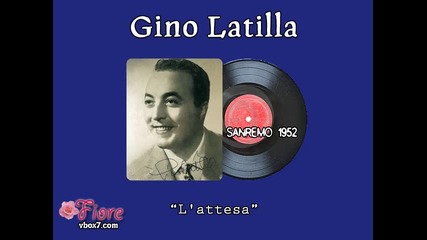 Sanremo 1952 - Gino Latilla - L' attesa