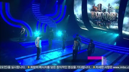 Btob - Insane @ Music Core (14.04.2012)
