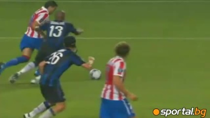 Uefa Super cup 2010 Inter Milan vs. Atletico Madrid 