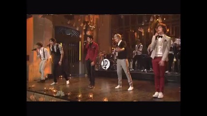 One Direction - Изпълняват One Thing в Saturday Night Live