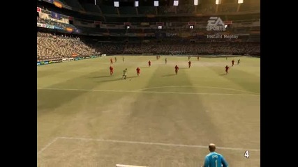 красив гол на Fifa 07