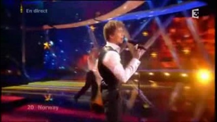 Победителят на Евровизия 2009 - Alexander Rybak - Fairytale - Норвегия