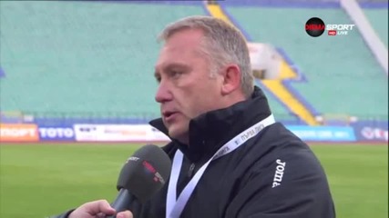 Киров: Ботев има два пътя към Европа, вярвам в отбора