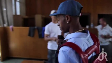 New Boyz ft. Iyaz - Break My Bank ( Зад Кулисите ) 