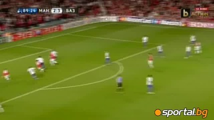 Манчестър Юнайтед 3:3 Базел