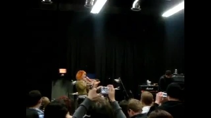Paramore Crushcrushcrush Private Show