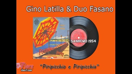 Sanremo 1954 - Gino Latilla & Duo Fasano - Piripicchio e Piripicchia