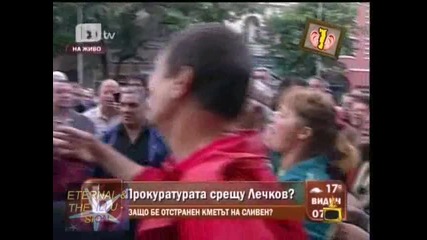 ! Яйца по btv журналист в защита на Лечков, 07 юли 2010, Господари на ефира 