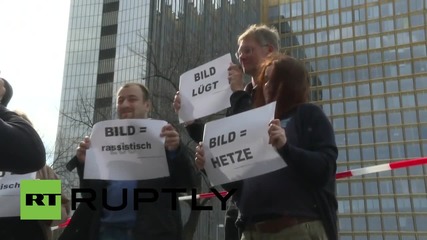 Germany: Protesters decry BILD's news coverage
