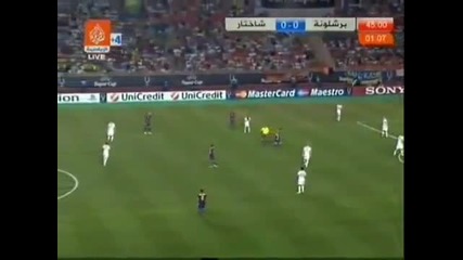Fc Barcelona vs Shakhtar Donetsk 1 - 0 Highlights Full Match All Goal 08 28 09 Uefa Super