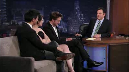 The Cast of Twilight: New Moon on Jimmy Kimmel Live Part 2 