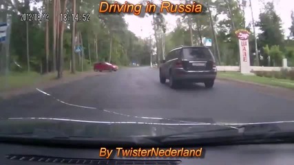 Изкуството да шофираш в Русия! Driving in russia