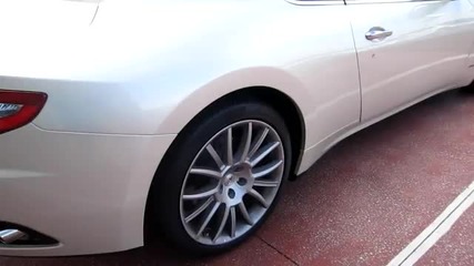 White Maserati Granturismo S Automatic - 2009