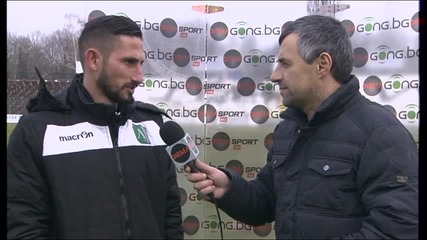 Христо Златински след победата с 3:0 над Славия