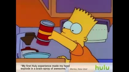 The Simpsons - Barts Cranberry Sauce