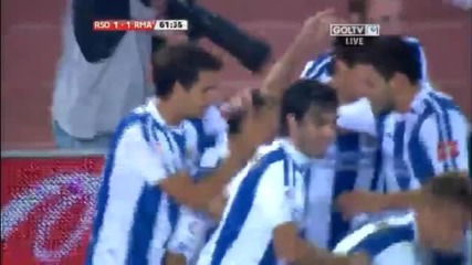 Real Madrid Vs Real Sociedad 2 - 1 Liga Bbva 18/09/2010