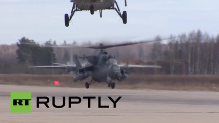 Russia: Russian Air Force takes to the skies for Victory Day warm-up