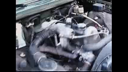 Студен старт на Mercedes 220 D