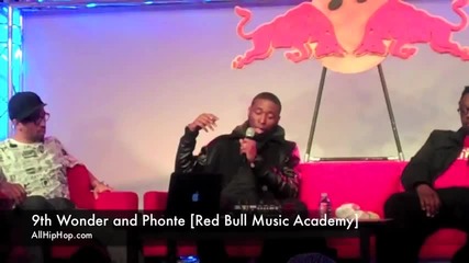 9th Wonder & Phonte - The Way They Reminisce ( Red Bull Music Academy )