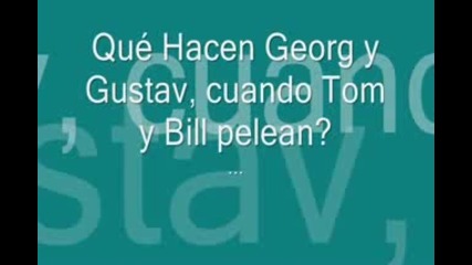 Bill y Tom peleando