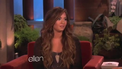 Demi Lovato en Ellen Show 2011 Completa traducida