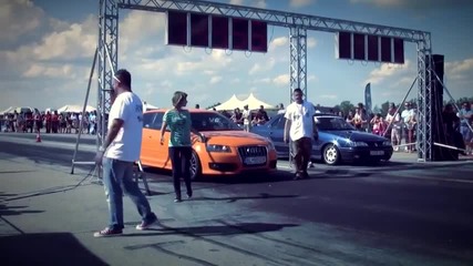 Audi S3 Vs. Renault 19 Turbo Drag Race