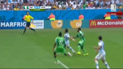 World Cup 2014 - Нигерия - Аржентина 2-3