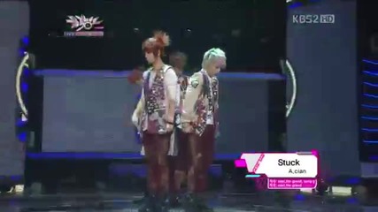A.cian - Stuck @ Music Bank [12/10/12]