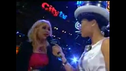 Christina At Muchmusic Awards 1999