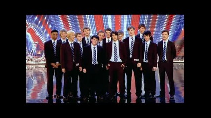 Britains got talent 2011 група британци изпълняват out of the blue