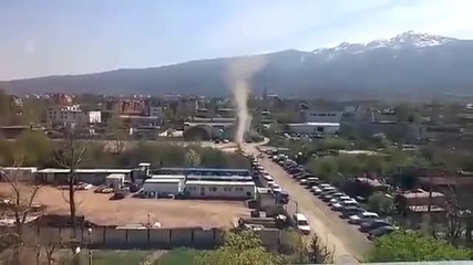Торнадо в София Видео !