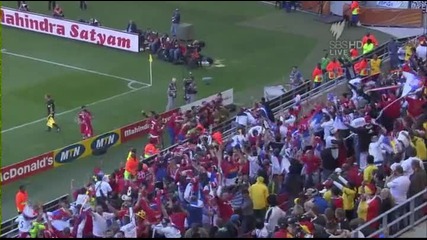 Германия - Сърбия 0:1 *световно първенство Юар 2010* 18.06.10. 