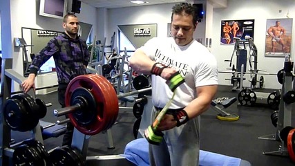 Бройки с Titan Ram на 183.5 кг - 9 reps