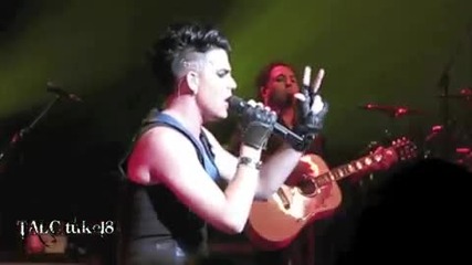 Adam Lambert singing Whole Lotta Love Foxwoods