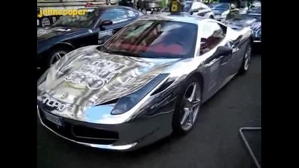 Ferrari F458 Italia Покрито С Хром