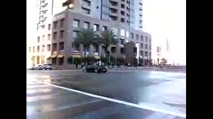 Дрифт насред улицата - Lamborghini Gallardo