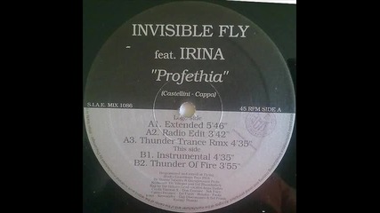 Invisible Fly Feat. Irina - Profethia (radio edit)