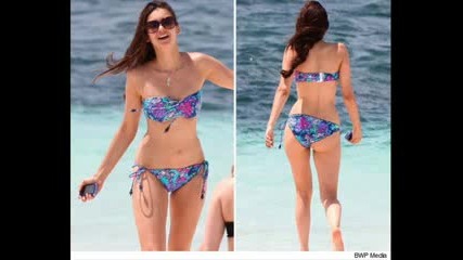 Nina Dobrev at the beach5.20.2010 