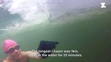 Move aside Phelps: These extreme ice swimmers have work to do!