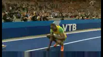 Usain Bolt 19.19 new World Record 200m Berlin 2009