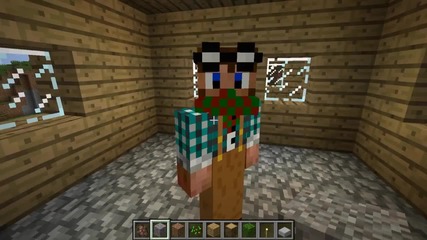 Minecraft_ Building houses and stuff