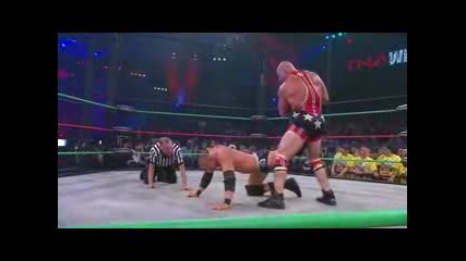T N A Final Resolution 2009 - Kurt Angle vs Desmond Wolfe - Three Degrees of pain - six sides of ste 