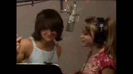 Emily Osment And M. Musso Recording