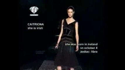 Fashion Tv - Model. Caitriona Fall Winter Milan 05 06