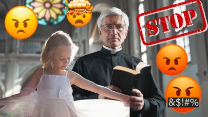 63-годишен свещеник се ожени за ДЕТЕ? 😳