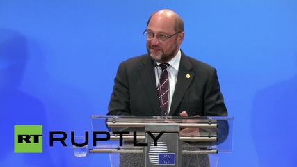 Belgium: 'National answers' before 'common European strategies' a 'problem' - Schulz